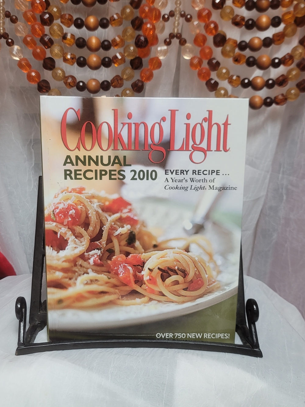 Cooking Light Annual Recipes 2010 Hardcover Book Cookbook